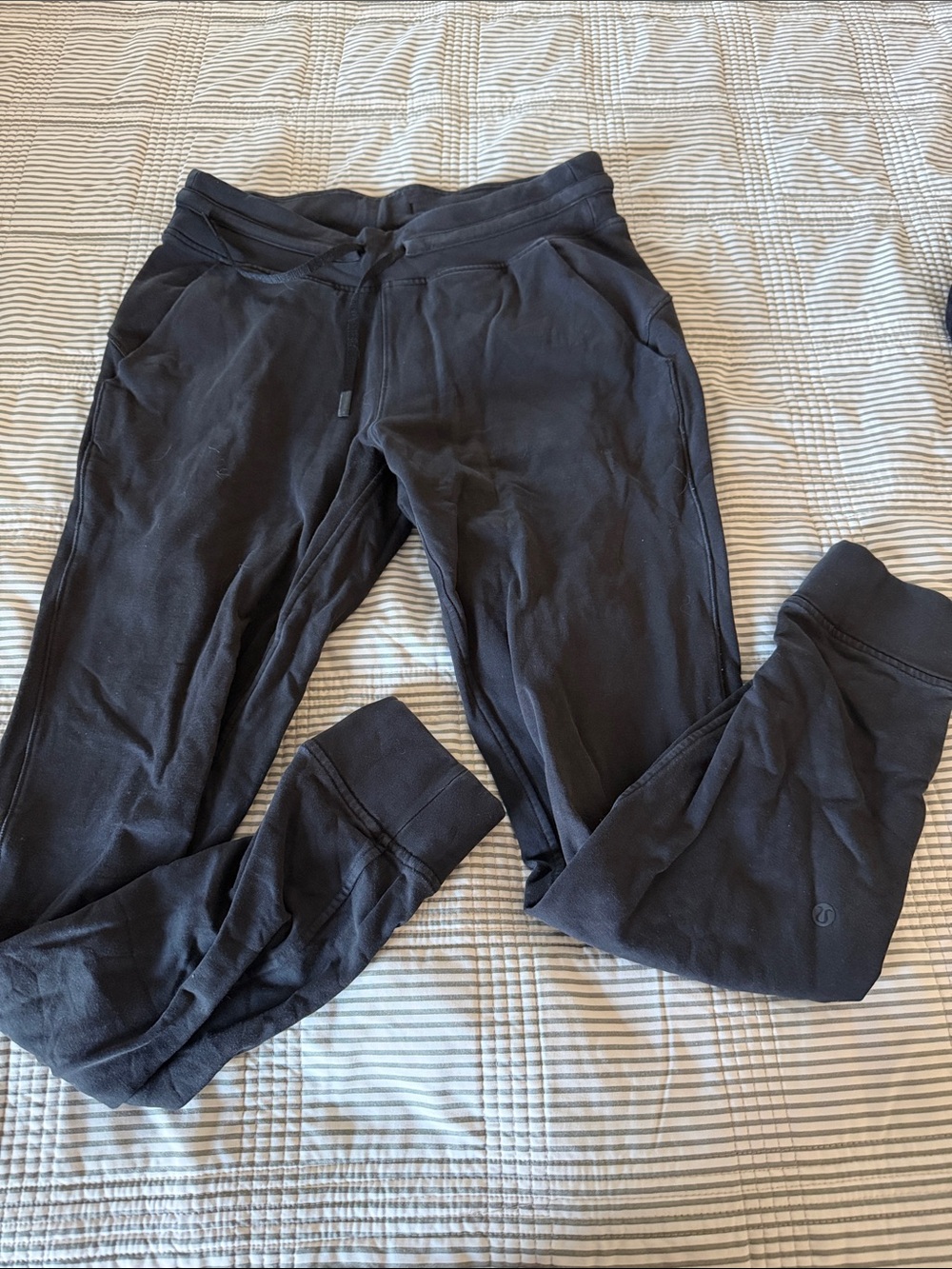 lululemon athletica Black Track Joggers